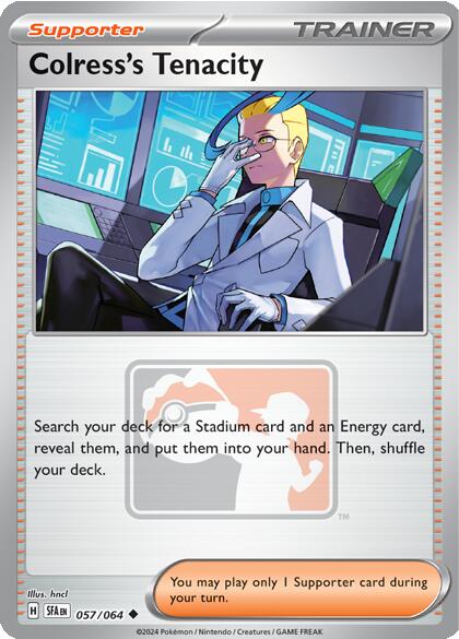 Colress's Tenacity (057/064) [League & Championship Cards] | Exor Games Dartmouth