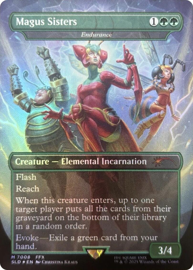 Magus Sisters - Endurance (Rainbow Foil) [Secret Lair Drop Series] | Exor Games Dartmouth