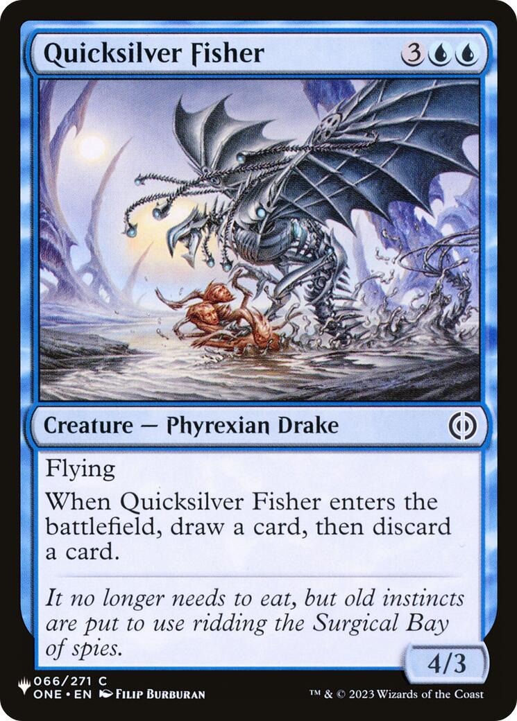 Quicksilver Fisher [The List] | Exor Games Dartmouth