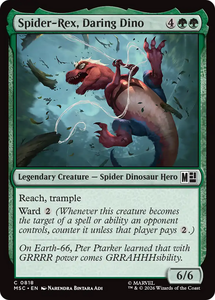 Spider-Rex, Daring Dino [Marvel Super Heroes Commander] | Exor Games Dartmouth