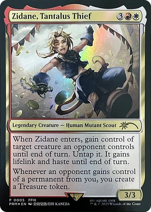 Zidane, Tantalus Thief [Wizards Play Network 2025] | Exor Games Dartmouth