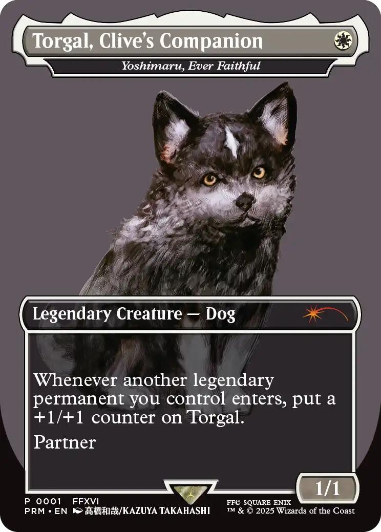 Torgal, Clive's Companion - Yoshimaru, Ever Faithful (MagicCon: Las Vegas 2025) [MagicFest 2025] | Exor Games Dartmouth