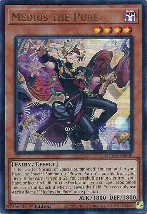 Medius the Pure [DUAD-EN008] Ultra Rare | Exor Games Dartmouth