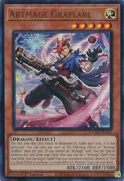Artmage Graflare [DUAD-EN010] Ultra Rare | Exor Games Dartmouth