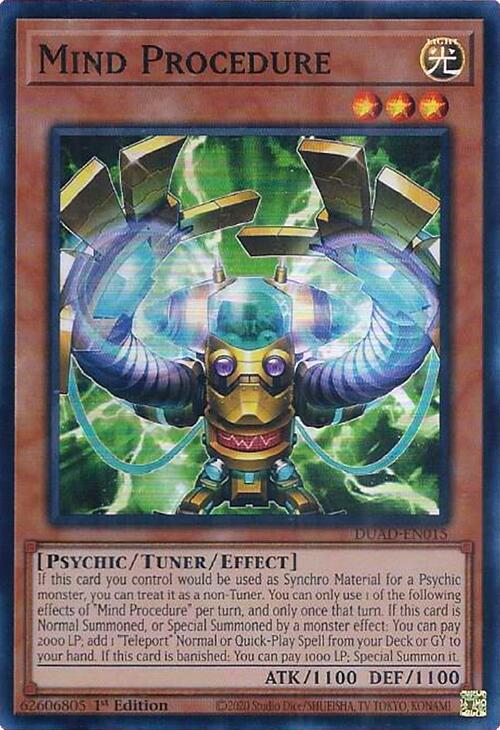Mind Procedure [DUAD-EN015] Super Rare | Exor Games Dartmouth
