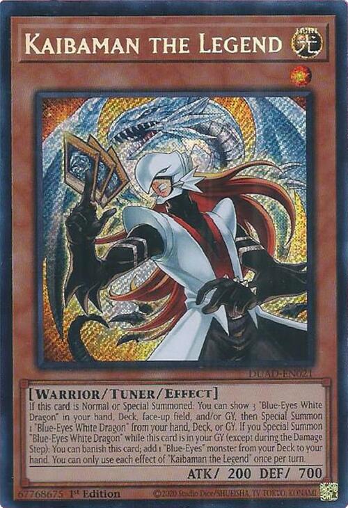 Kaibaman the Legend [DUAD-EN021] Secret Rare | Exor Games Dartmouth