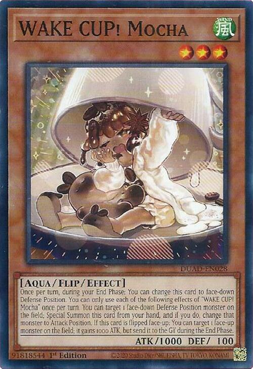 WAKE CUP! Mocha [DUAD-EN028] Common | Exor Games Dartmouth