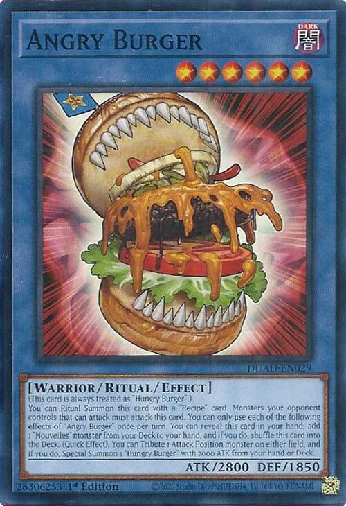 Angry Burger [DUAD-EN029] Common | Exor Games Dartmouth