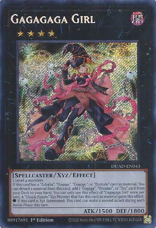 Gagagaga Girl [DUAD-EN043] Secret Rare | Exor Games Dartmouth