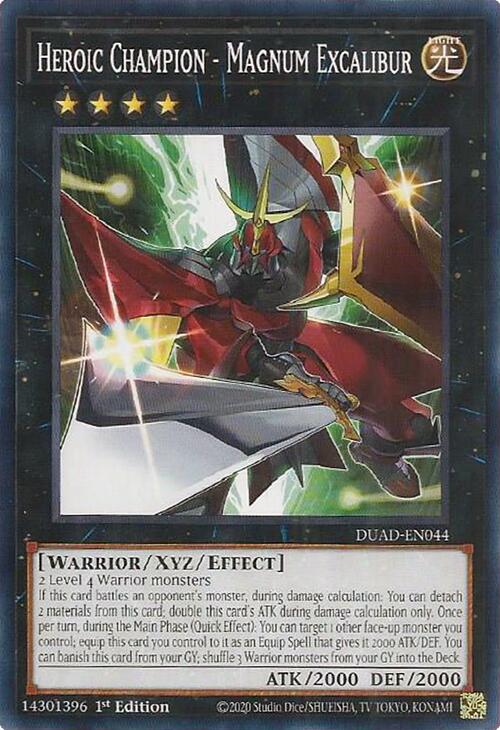 Heroic Champion - Magnum Excalibur [DUAD-EN044] Common | Exor Games Dartmouth