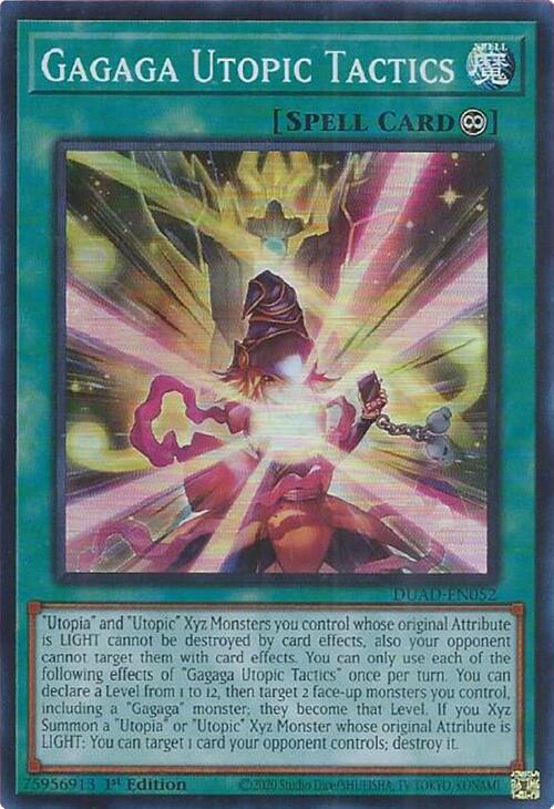 Gagaga Utopic Tactics [DUAD-EN052] Super Rare | Exor Games Dartmouth