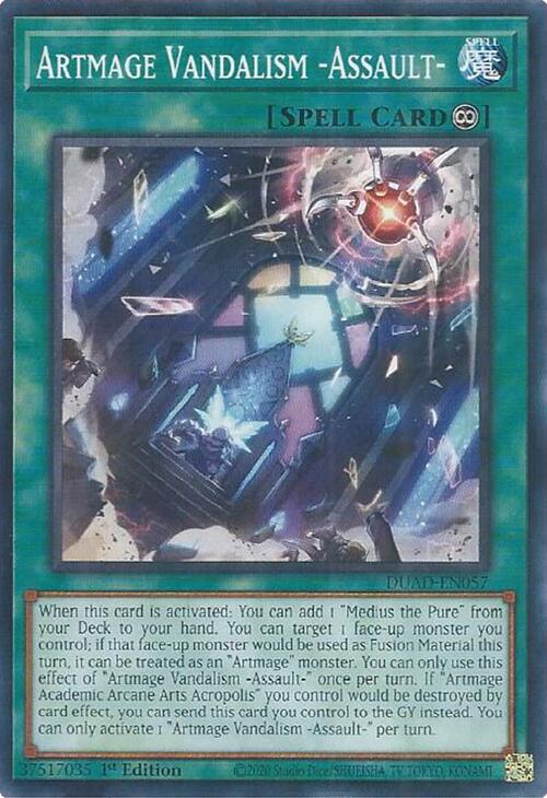 Artmage Vandalism -Assault- [DUAD-EN057] Common | Exor Games Dartmouth