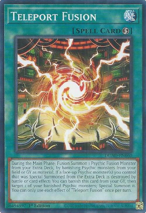 Teleport Fusion [DUAD-EN060] Common | Exor Games Dartmouth
