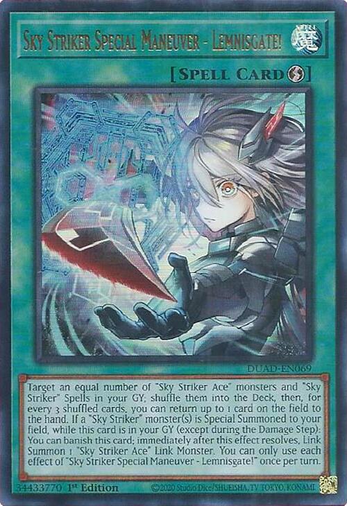 Sky Striker Special Maneuver - Lemnisgate! [DUAD-EN069] Ultra Rare | Exor Games Dartmouth