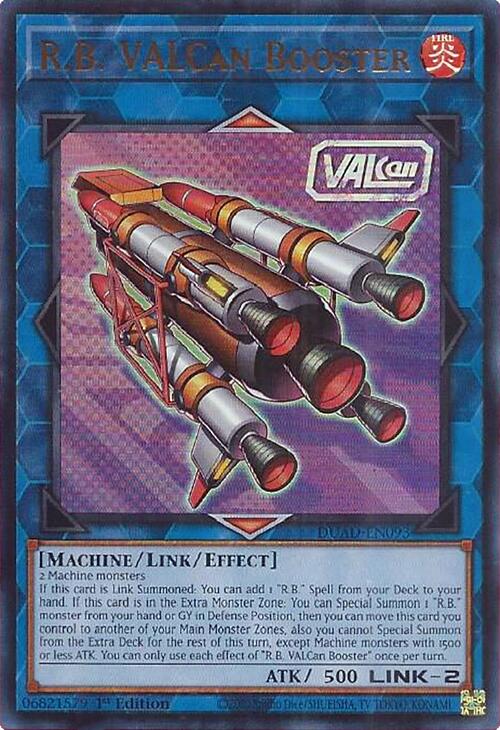 R.B. VALCan Booster [DUAD-EN093] Ultra Rare | Exor Games Dartmouth