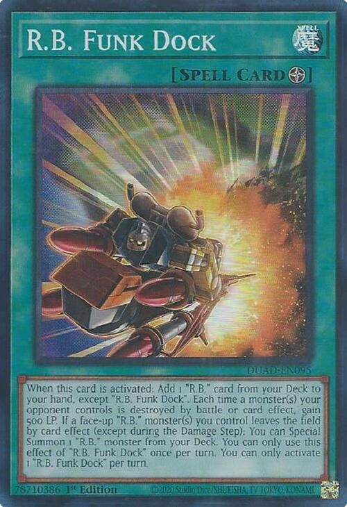 R.B. Funk Dock [DUAD-EN095] Super Rare | Exor Games Dartmouth