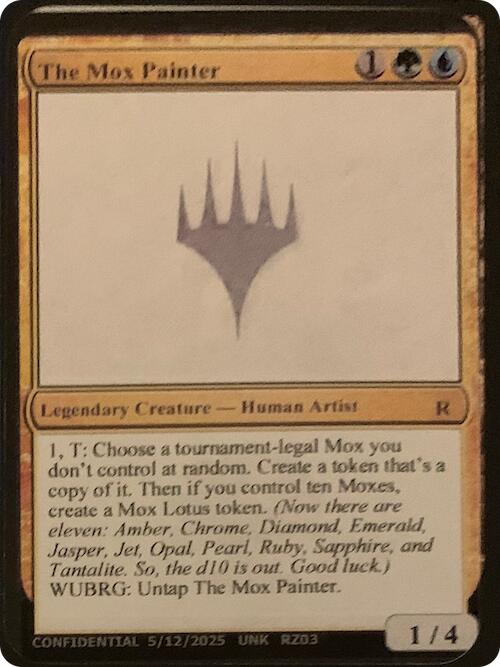 The Mox Painter [Unknown Event] | Exor Games Dartmouth