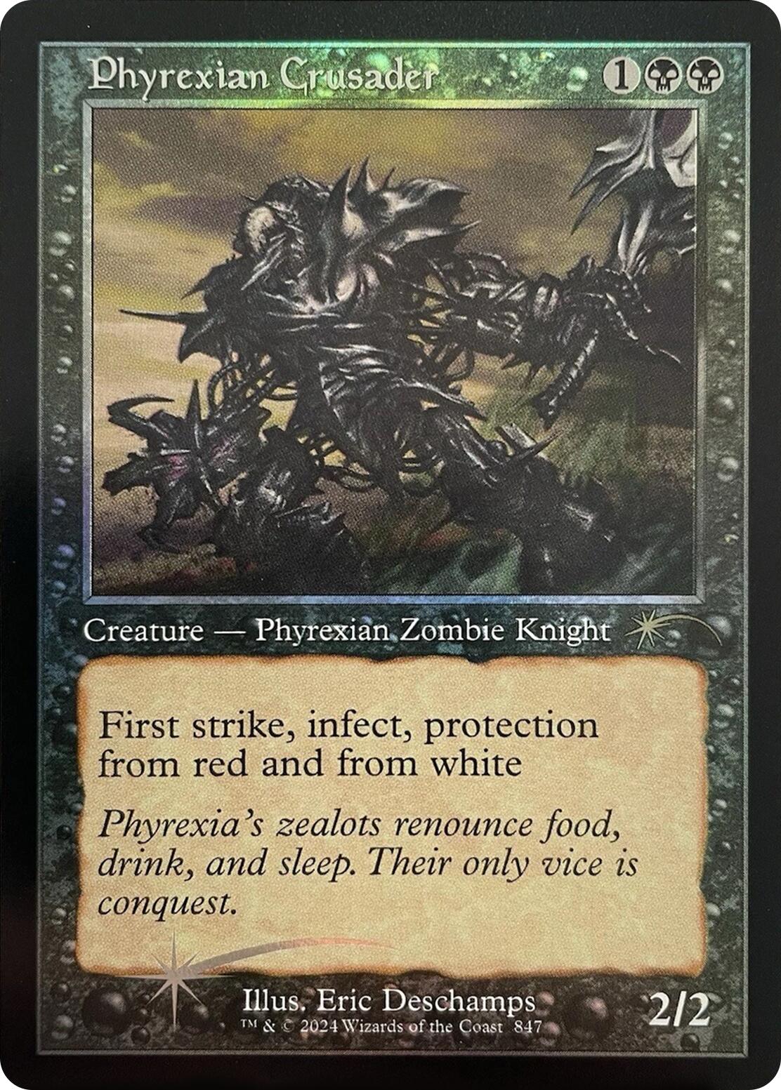 Phyrexian Crusader (Retro Frame) [Secret Lair Drop Series] | Exor Games Dartmouth