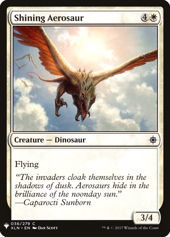 Shining Aerosaur [Mystery Booster] | Exor Games Dartmouth