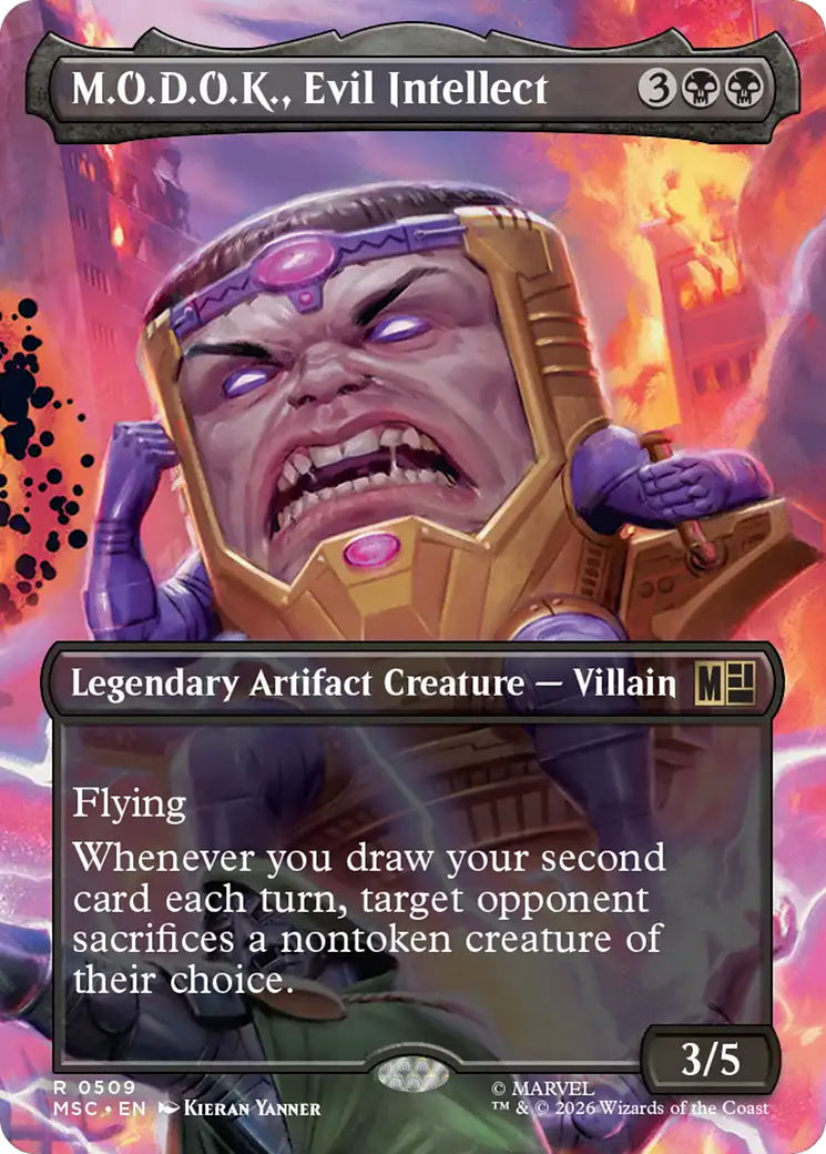 M.O.D.O.K., Evil Intellect (Borderless) [Marvel Super Heroes Commander] | Exor Games Dartmouth