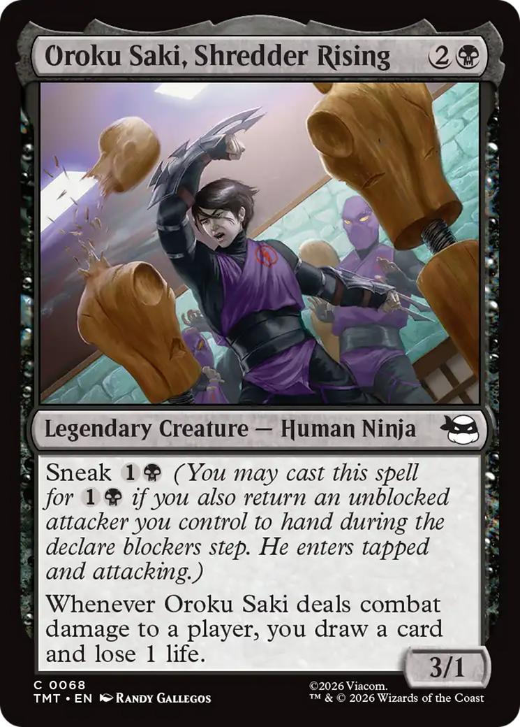 Oroku Saki, Shredder Rising [Teenage Mutant Ninja Turtles] | Exor Games Dartmouth