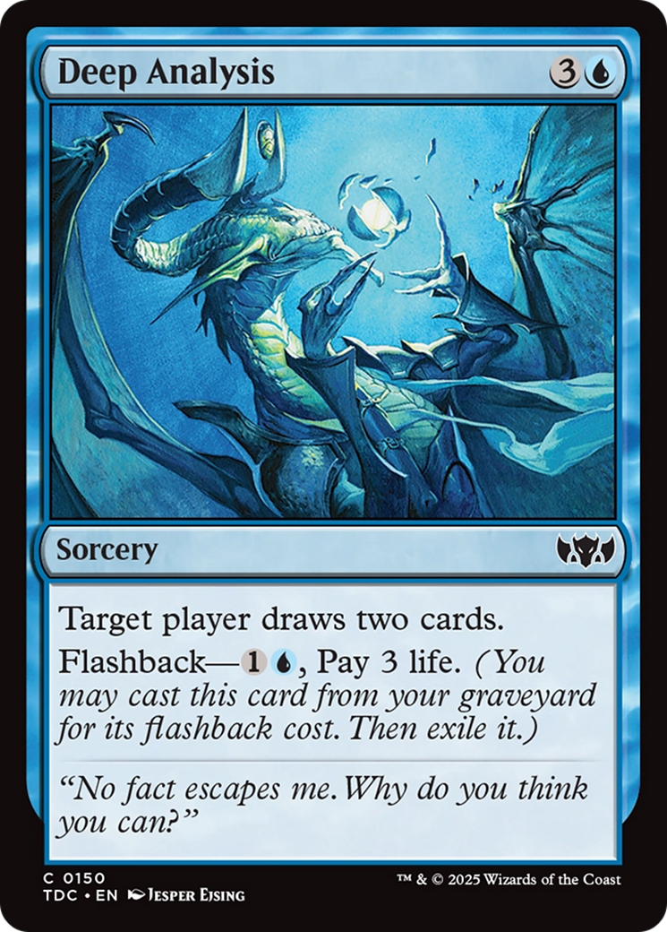 Deep Analysis [Tarkir: Dragonstorm Commander] | Exor Games Dartmouth