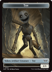 Toy // Spider Double-Sided Token [Duskmourn: House of Horror Tokens] | Exor Games Dartmouth