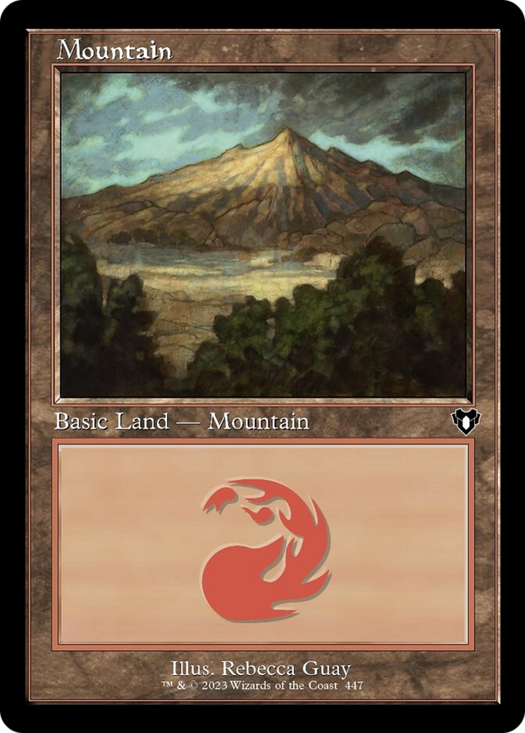 Mountain (447) (Retro) [Commander Masters] | Exor Games Dartmouth