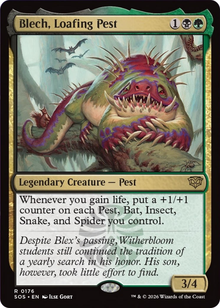 Blech, Loafing Pest [Secrets of Strixhaven] | Exor Games Dartmouth