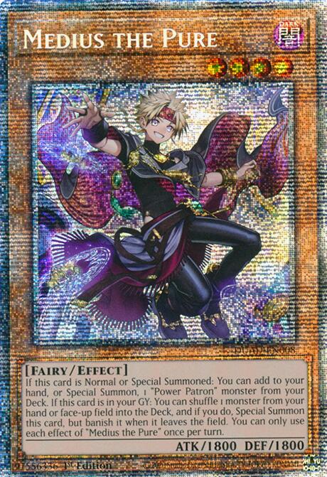 Medius the Pure (Starlight Rare) [DUAD-EN008] Starlight Rare | Exor Games Dartmouth