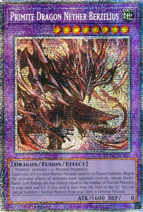 Primite Dragon Nether Berzelius (Starlight Rare) [DUAD-EN035] Starlight Rare | Exor Games Dartmouth