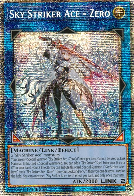 Sky Striker Ace = Zero (Starlight Rare) [DUAD-EN049] Starlight Rare | Exor Games Dartmouth