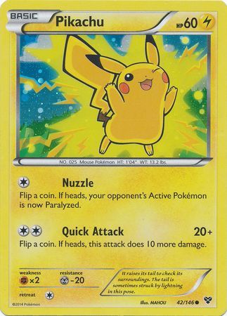 Pikachu (42/146) (2014 Movie Promo) [Miscellaneous Cards] | Exor Games Dartmouth