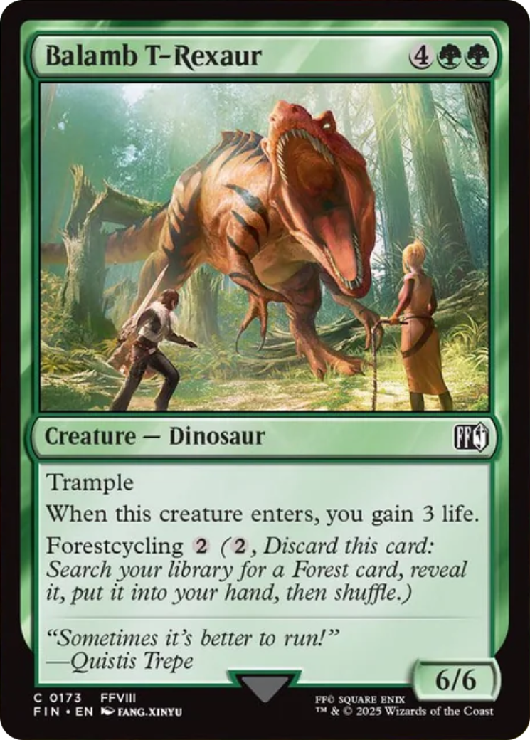 Balamb T-Rexaur [FINAL FANTASY] | Exor Games Dartmouth