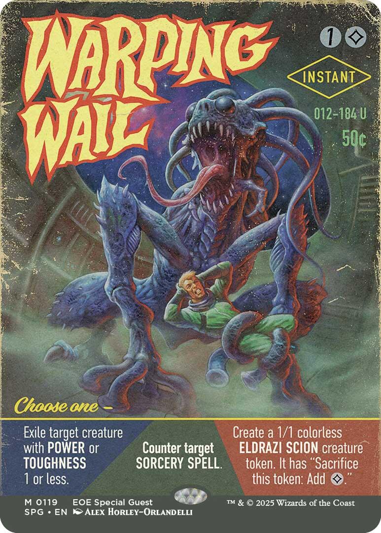 Warping Wail (Borderless) [Edge of Eternities Special Guests] | Exor Games Dartmouth
