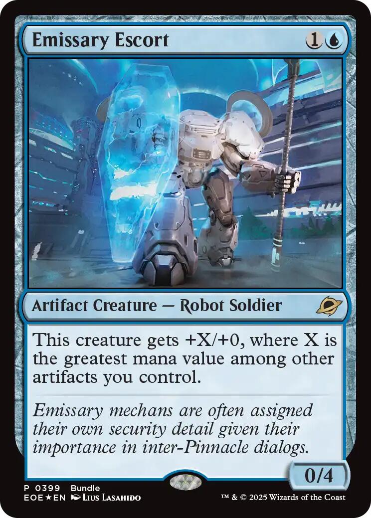 Emissary Escort (Bundle) [Edge of Eternities Promo Pack] | Exor Games Dartmouth