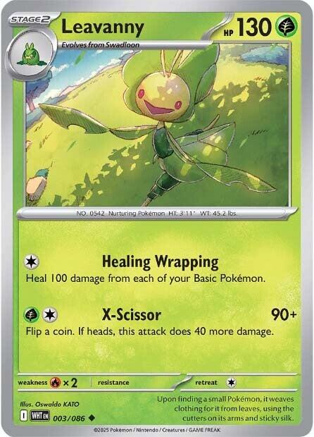 Leavanny (003/086) [Scarlet & Violet: White Flare] | Exor Games Dartmouth