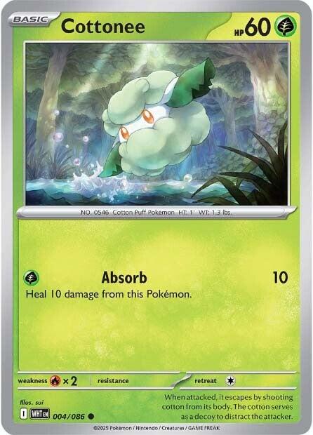 Cottonee (004/086) [Scarlet & Violet: White Flare] | Exor Games Dartmouth