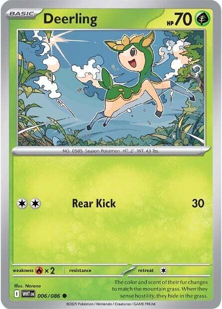 Deerling (006/086) [Scarlet & Violet: White Flare] | Exor Games Dartmouth