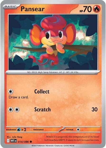 Pansear (014/086) [Scarlet & Violet: White Flare] | Exor Games Dartmouth