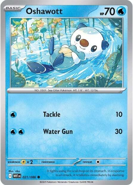 Oshawott (021/086) [Scarlet & Violet: White Flare] | Exor Games Dartmouth