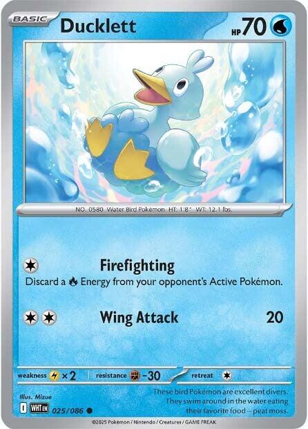 Ducklett (025/086) [Scarlet & Violet: White Flare] | Exor Games Dartmouth