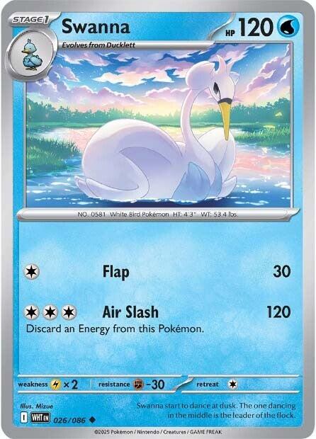 Swanna (026/086) [Scarlet & Violet: White Flare] | Exor Games Dartmouth
