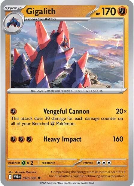 Gigalith (048/086) [Scarlet & Violet: White Flare] | Exor Games Dartmouth