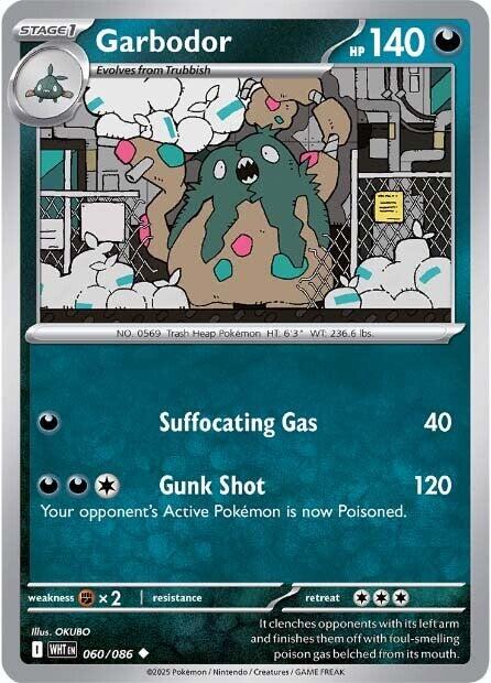 Garbodor (060/086) [Scarlet & Violet: White Flare] | Exor Games Dartmouth