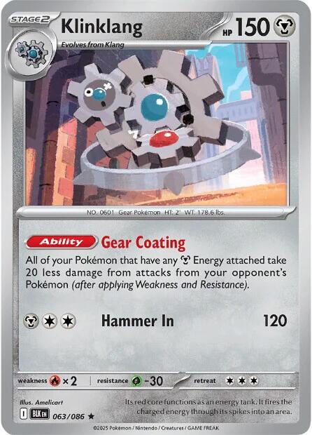 Klinklang (063/086) [Scarlet & Violet: Black Bolt] | Exor Games Dartmouth