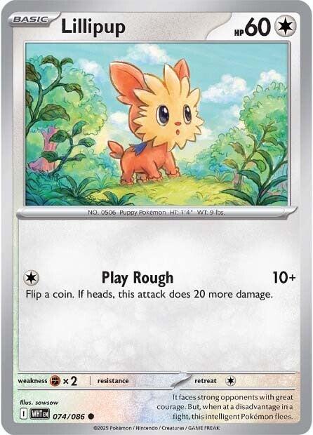Lillipup (074/086) [Scarlet & Violet: White Flare] | Exor Games Dartmouth