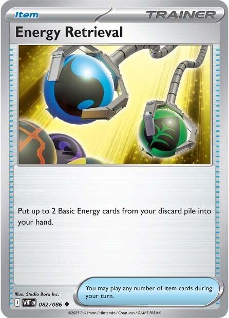 Energy Retrieval (082/086) [Scarlet & Violet: White Flare] | Exor Games Dartmouth