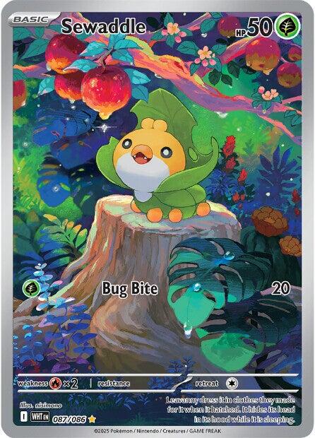 Sewaddle (087/086) [Scarlet & Violet: White Flare] | Exor Games Dartmouth