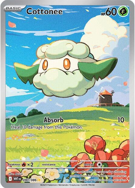 Cottonee (090/086) [Scarlet & Violet: White Flare] | Exor Games Dartmouth